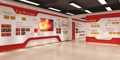 黨建展館的設(shè)計(jì)中，如何充分展示黨的歷史和成就？