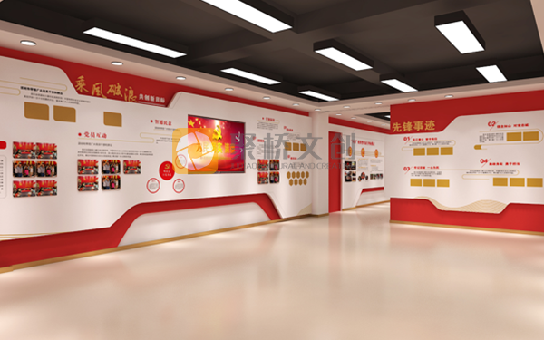 廣州紅色主題展館設(shè)計(jì)效果圖，讓紅色文化在新時(shí)代煥發(fā)新光彩