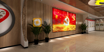 智能黨建展廳設(shè)計主題是如何確定的？