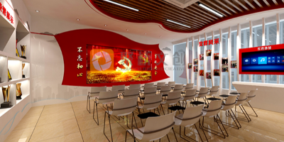 黨建文化館的主題可以分成幾個(gè)版塊？