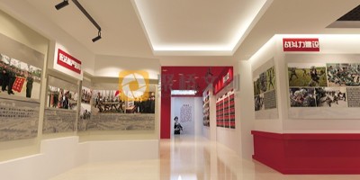 武警部隊(duì)警史館設(shè)計(jì)，結(jié)合展品內(nèi)容進(jìn)行規(guī)劃布局