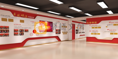 社區(qū)黨史展館策劃設計，展覽內(nèi)容可以分成哪幾個版塊？